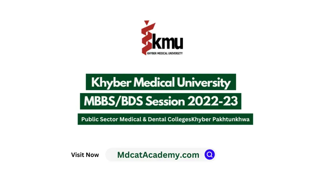 KMU Medical Colleges Admission Now Open